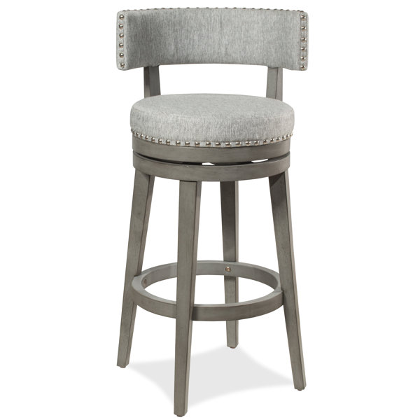 Millwood Pines Malachy Bar & Counter Stool Swivel Stool & Reviews Wayfair